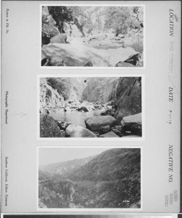 Big Creek Scenery