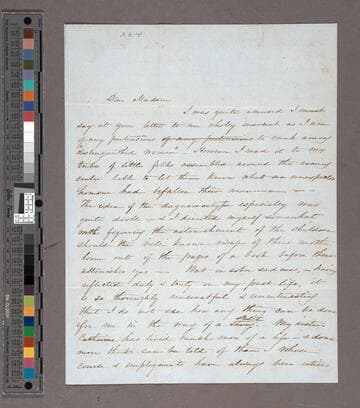 Stowe, Harriet Beecher. Letter to Sarah Josepha Buell Hale