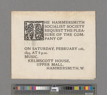 Bookplates, programs, invitations, certificates and other ephemera