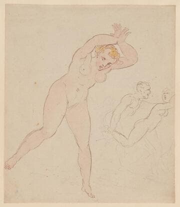 Running Female Nude
