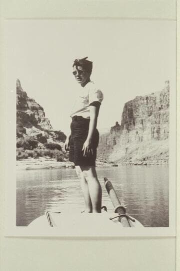 Doris Nevills. Above the Big Drop in Cataract Canyon