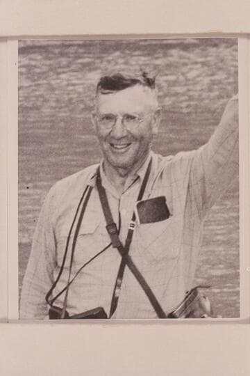 Ralph A. Badger. Hite. Photo used in booklet commerorating Hite Ferry