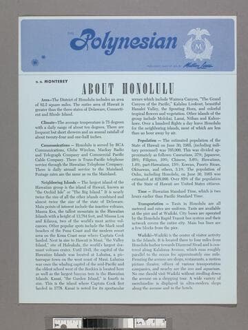 About Honolulu