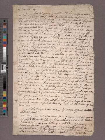 Edgeworth, Maria. Letter to "my dear little boy"