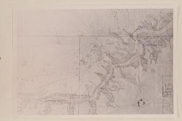 Holmstrom's sketch of Sockdologer Rapid. The sketch appears to be the course of 1938