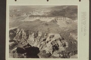 Across the canyon from Mile 183. Queantoweap Valley at upper left