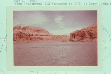 Up Lake Powell from Hidden Passage or Crevice Canyon