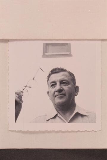 Michael T. Harrison, Sacramento. He participated in the search for the bodies of the Rangers who were lost at Horn Creek Rapid in 1929, Feb