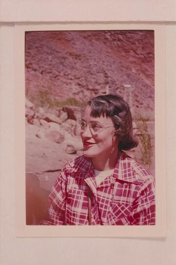 Marjorie G. Paul, 1951 Erie Street, Klamath Falls, Oregon. Member of Mexican Hat Expedition party in Glen Canyon 1951, May 11-17. Lees Ferry