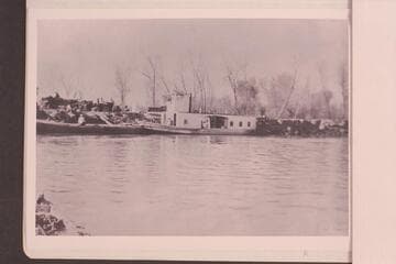 The "Iola" operating on the lower Colorado River. At the bank at Ehrenberg