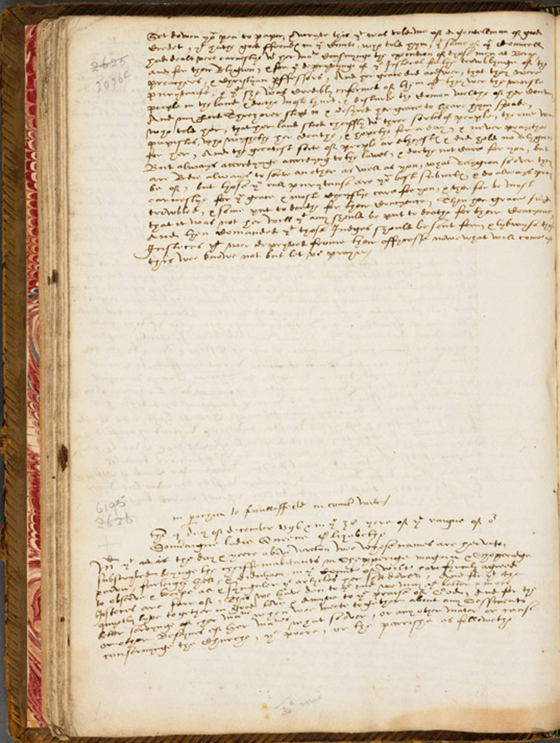 CollinsonPage Manuscript from The Huntington's collection