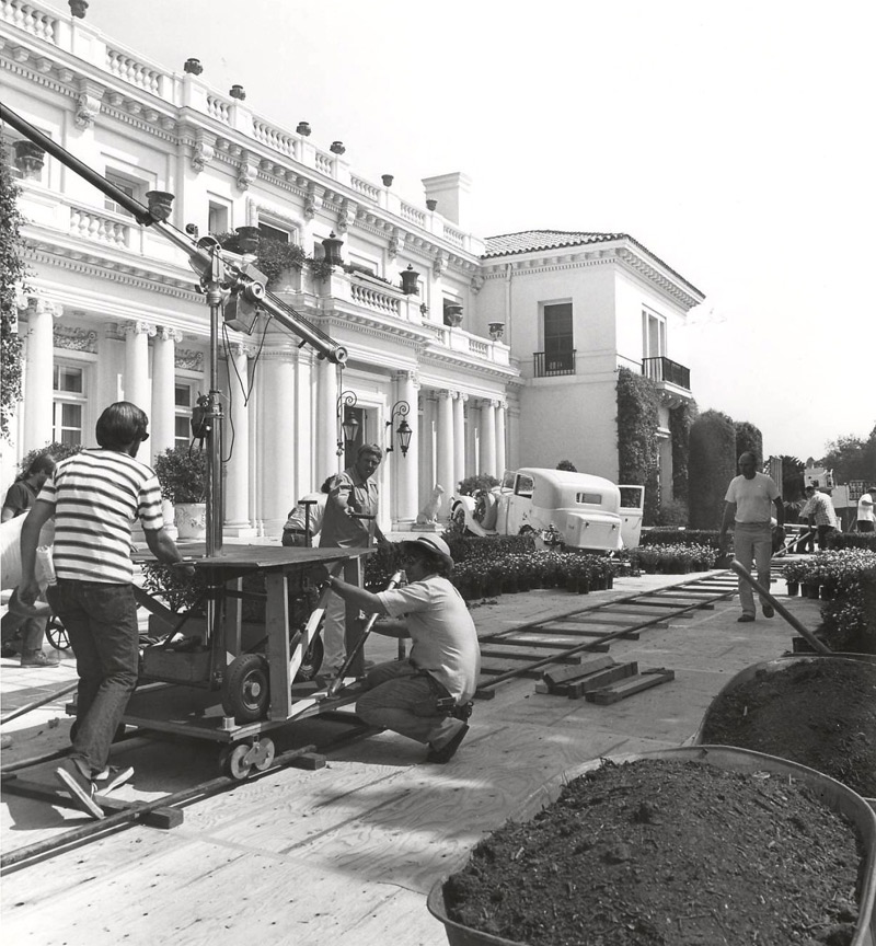 CSI2 Location shot of the movie At Long Last Love from 1974
